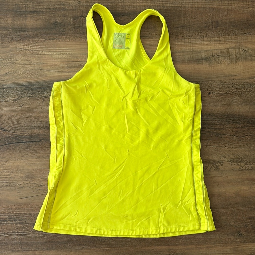 Lucky in Love Tennis Tank Top S